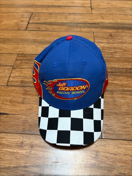 Source Unknown Other - Vintage Jeff Gordon Racing School Strapback Hat Cap